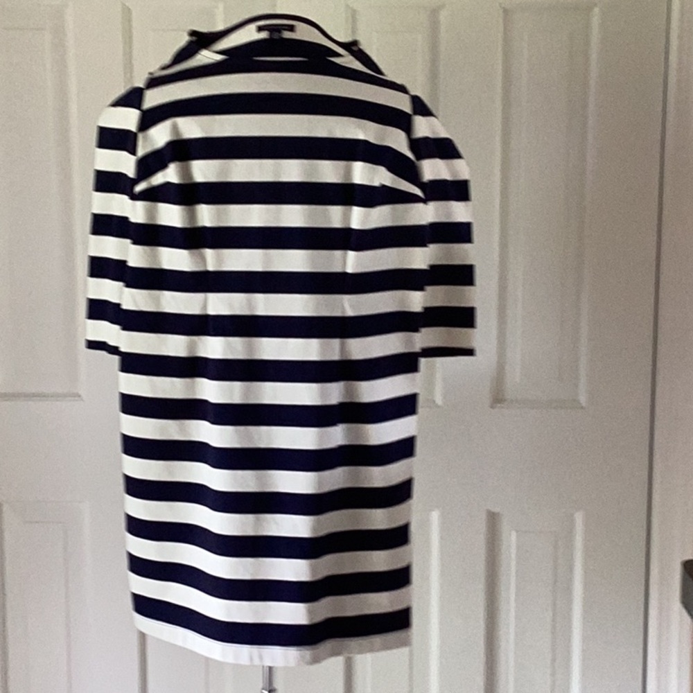 Navy and White Striped Tommy Hilfiger Dress Med